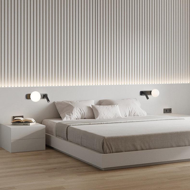 Floroux - Élégante lampe de lune d'ambiance applique