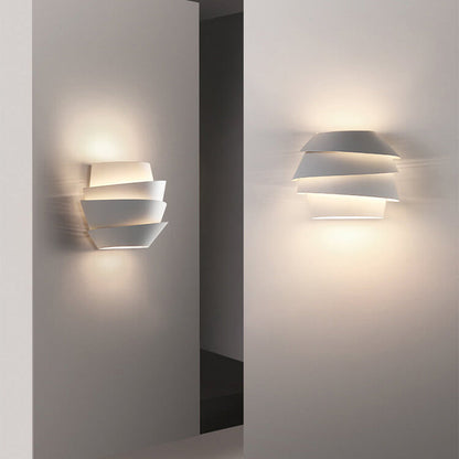 Floroux Lampe murale scandinave à double éclairage | Design moderne | Idéal pour le salon et la chambre