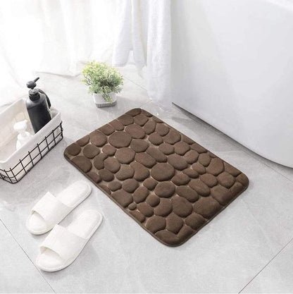 Tapis en pavés | Tapis de salle de bain antidérapant