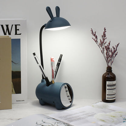 Creative Floroux LED touch lamp with pencil holder | USB charging function | Desk lamp | Children's room decoration