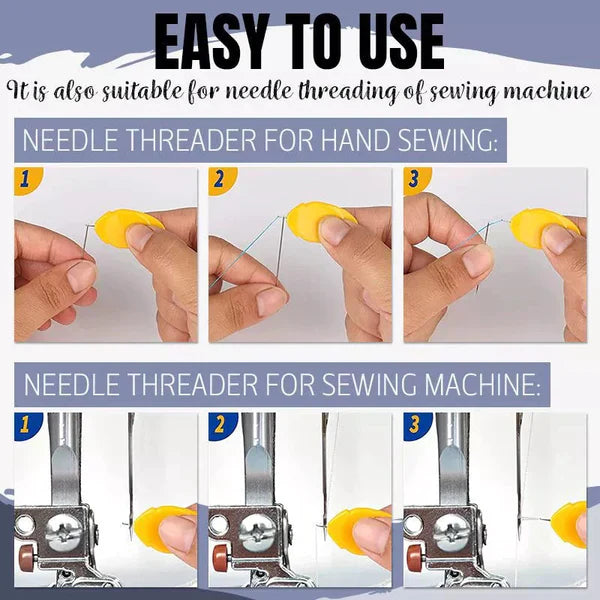 EasyThreader™ - 10PCS - peut être utilisé avec des aiguilles de machine et à coudre à la main