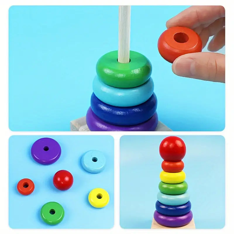 5-en-1 Ensemble de Jeu Montessori pour Enfants - Découvrez le Plaisir de Jouer Créativement