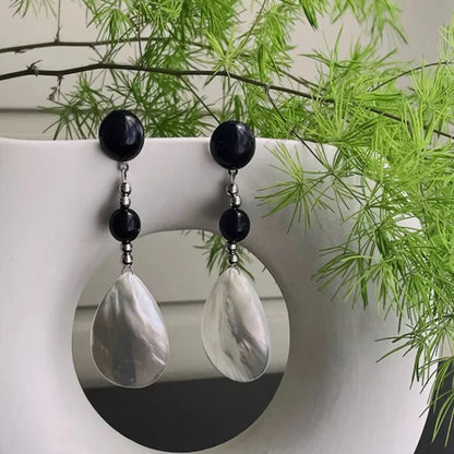 Chic Naia Vintage Coquillage Boucles d'oreilles