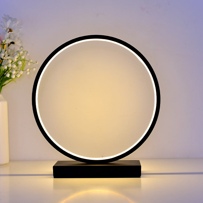Lampe de nuit LED ronde dimmable USB Nordic Renne
