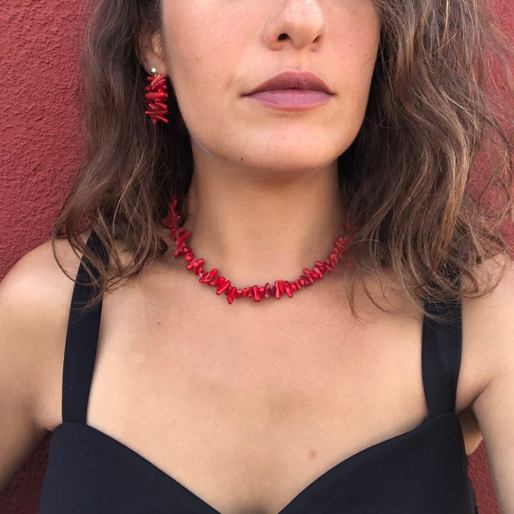 Collier en Cristal Poli Élégant - Lina