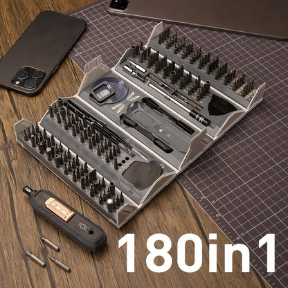 180 en 1 ensemble de tournevis de précision