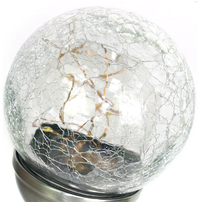 Floroux Solar Garden Light | Lampe à tête ronde LED colorée | Solaire | Lumière de paysage pour pelouses et allées