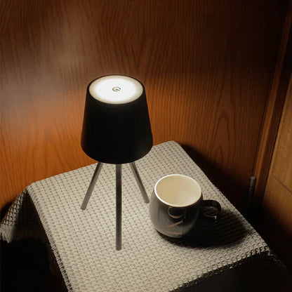Floroux - Lampe de table LED fine et portable pour un éclairage d'ambiance à la maison