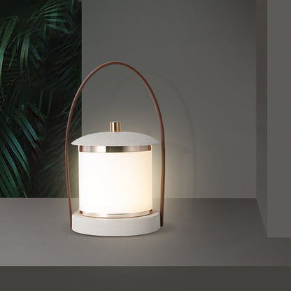 Lampe de camping LED au design cylindrique portable