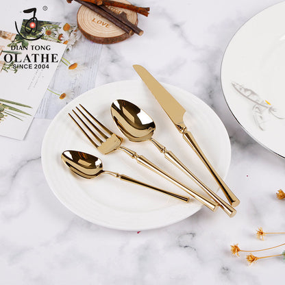 Elegant stainless steel cutlery set Floroux | High quality | Timeless design