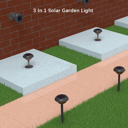 LumiLuxe - Lampe de jardin LED solaire moderne