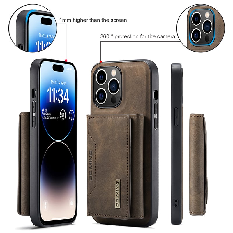 Floroux 2-in-1 iPhone case with removable wallet | Protects and organizes | High-quality design