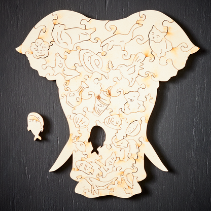 CreativeWood Puzzles – Animaux et Figures Uniques