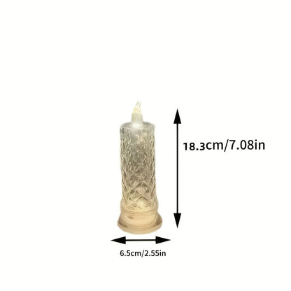 Bougie LED sans flamme télécommandée
