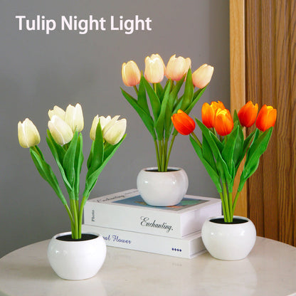 Lampe de table tulipe classique