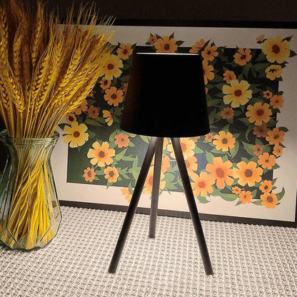 Floroux - Lampe de table LED fine et portable pour un éclairage d'ambiance à la maison