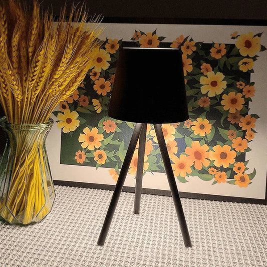 Floroux - Lampe de table LED fine et portable pour un éclairage d'ambiance à la maison