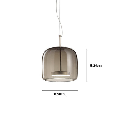 Floroux Hôtel Lampe Suspendue en Verre | Design Moderne | Lumière LED Dimmable