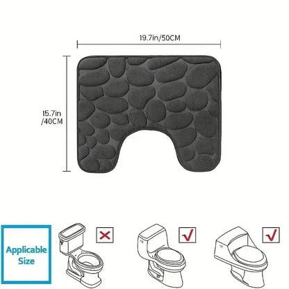 Floroux - Tapis de bain antidérapant