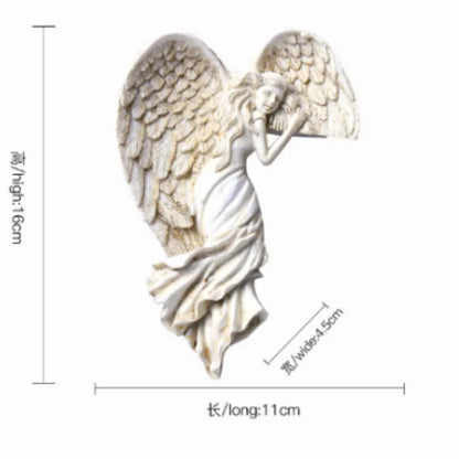 Floroux - Ange ailé blanc Décor