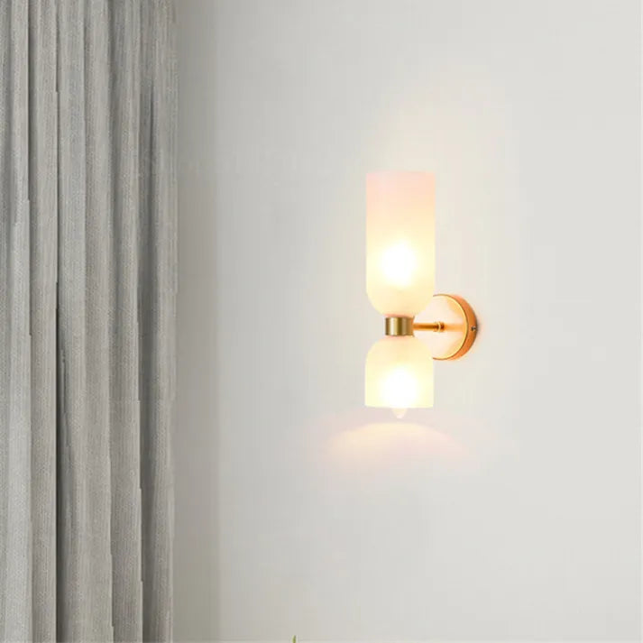 Applique murale en verre Floroux LED