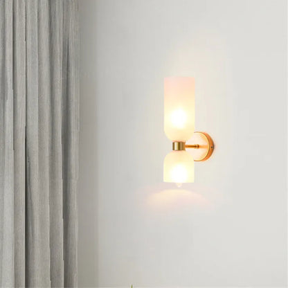 Applique murale en verre Floroux LED