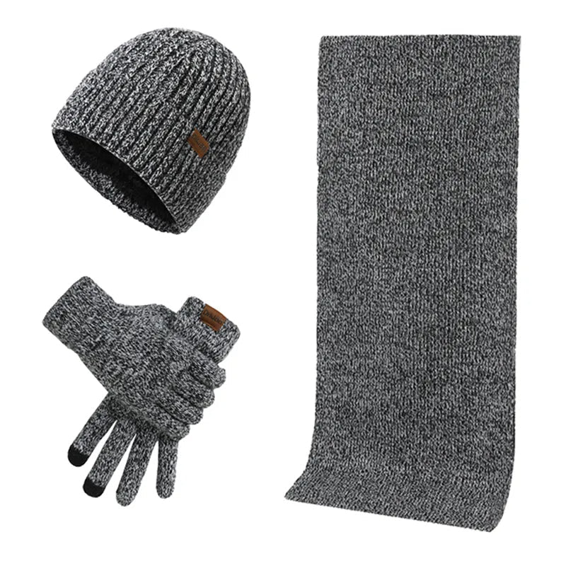 ArcticStyle – Ensemble d'hiver tendance avec bonnet et gants
