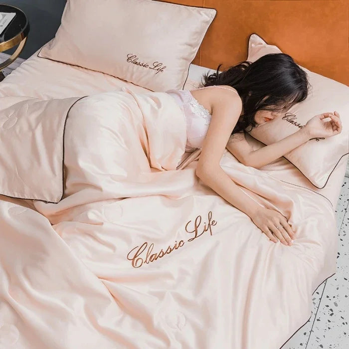 Couverture en soie – CozySilk – Luxe – confort ultime