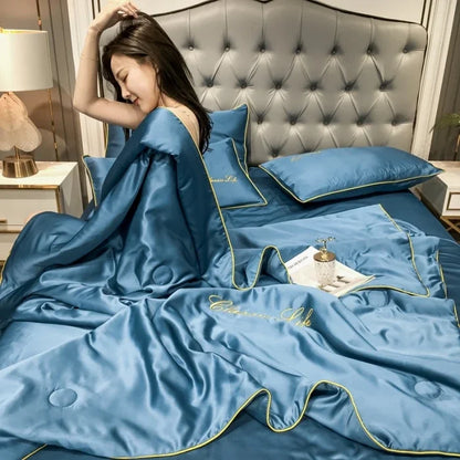 Couverture en soie – CozySilk – Luxe – confort ultime