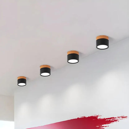 Floroux Cylindre LED Plafonniers pour Couloirs