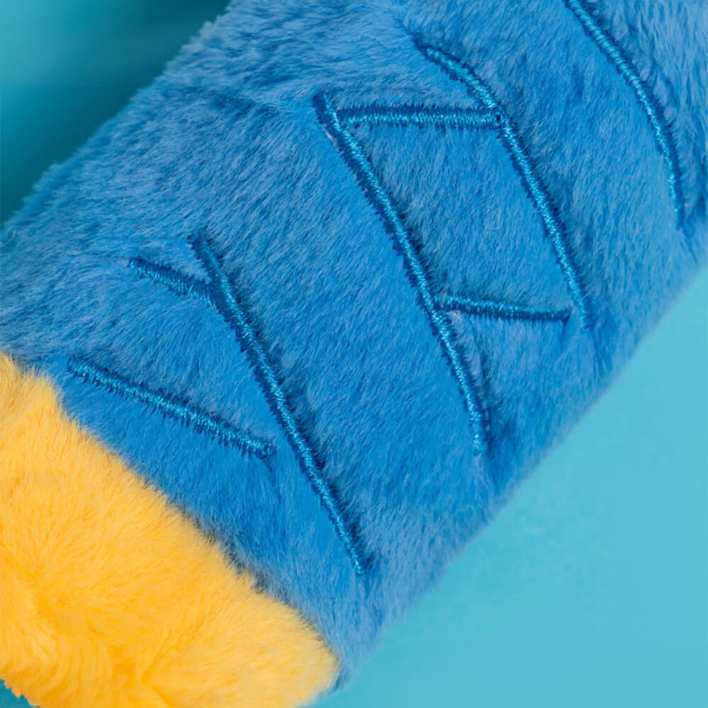 Bâton de baseball en peluche durable Jouet interactif à mâcher pour chien