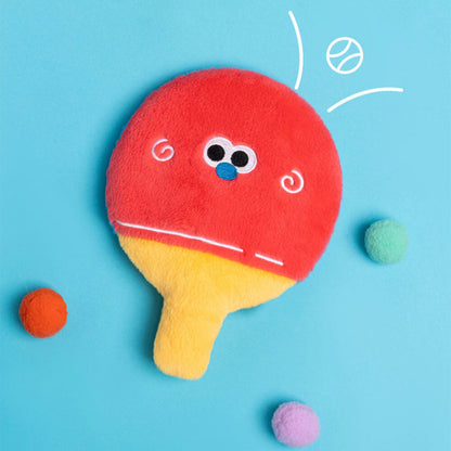 Bâton de baseball en peluche durable Jouet interactif à mâcher pour chien