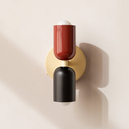 Floroux Applique Murale LED Énergétiquement Efficace à Deux Têtes en Acier Inoxydable