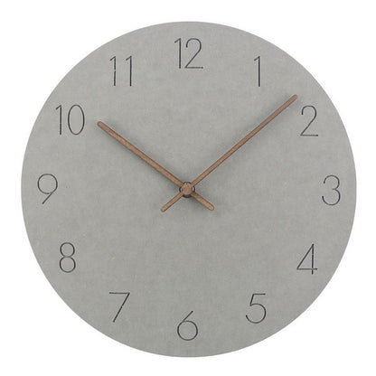 Calme Nordique - Horloge Murale Minimaliste 29 cm
