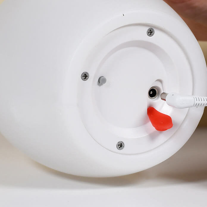 Lampe d'éclairage LED décorative à œuf RGB changeant de couleur