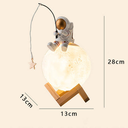 Floroux humidifier and night light | Astronaut design | LED light and room climate optimization
