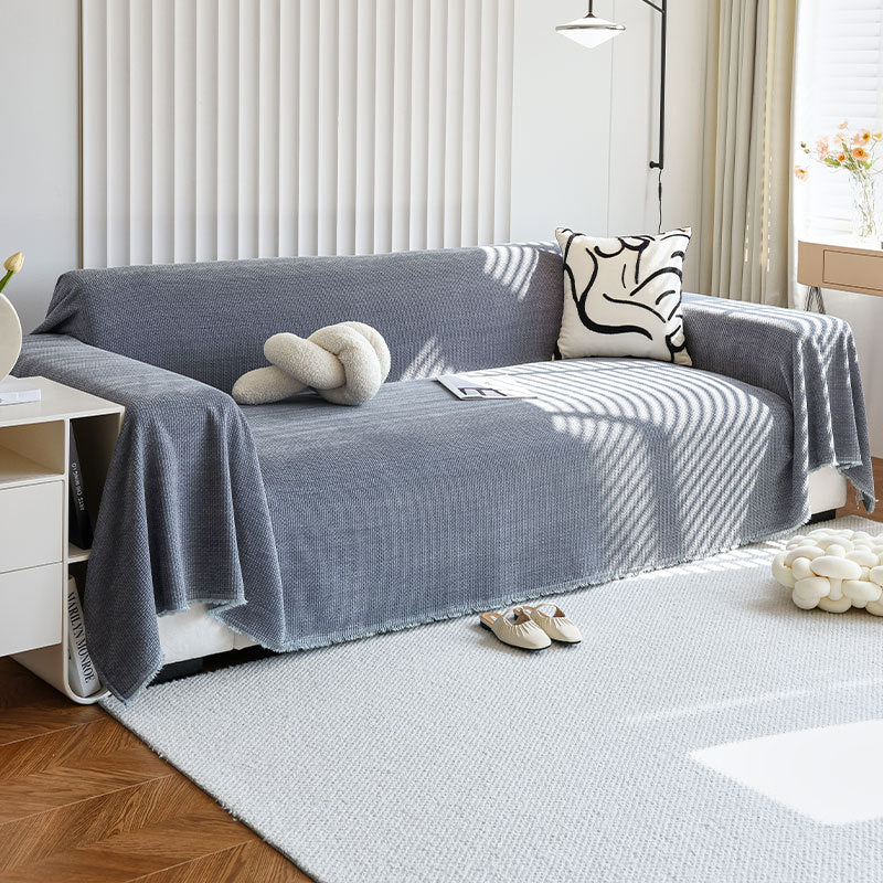 Chic Chenille Canapé Werf Jeté Housse de Canapé