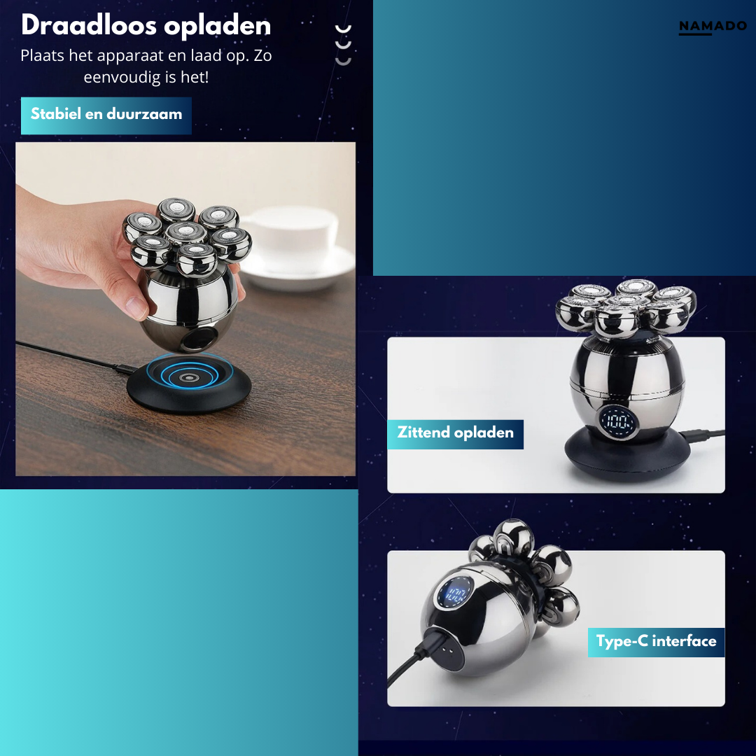 FlexiShave Pro - Tondeuse de Luxe pour Rasage Parfait