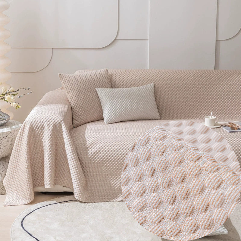 Cooling Beans Couverture de canapé en soie d'été rafraîchissante