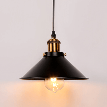 Floroux conical pendant in brass | Modern design | Dining room & Kitchen | Elegant atmosphere