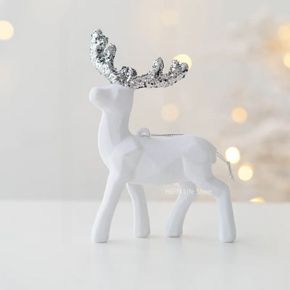Élément Décoratif Étincelant – Décoration de Noël Luxe pour une Ambiance Festive
