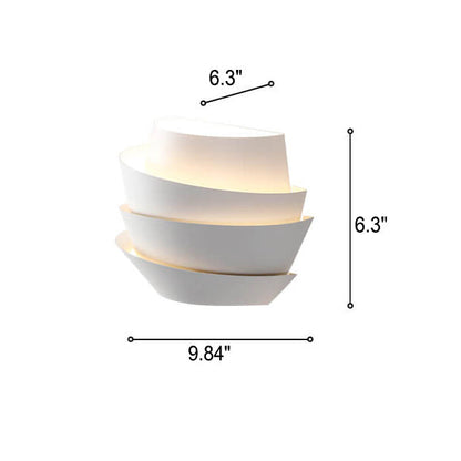 Floroux Lampe murale scandinave à double éclairage | Design moderne | Idéal pour le salon et la chambre