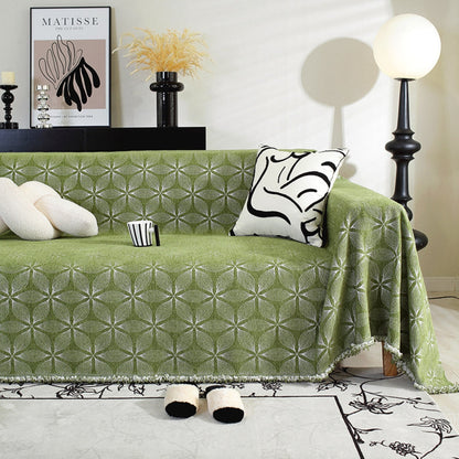 Couverture de canapé en chenille confortable