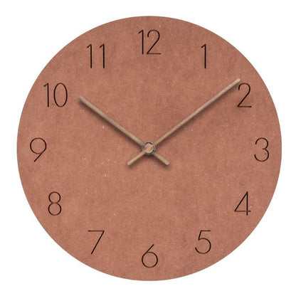 Calme Nordique - Horloge Murale Minimaliste 29 cm