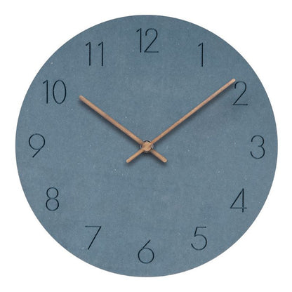 Calme Nordique - Horloge Murale Minimaliste 29 cm