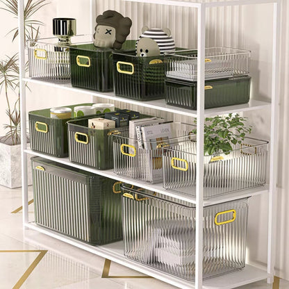 Boîte de rangement transparente pour la maison