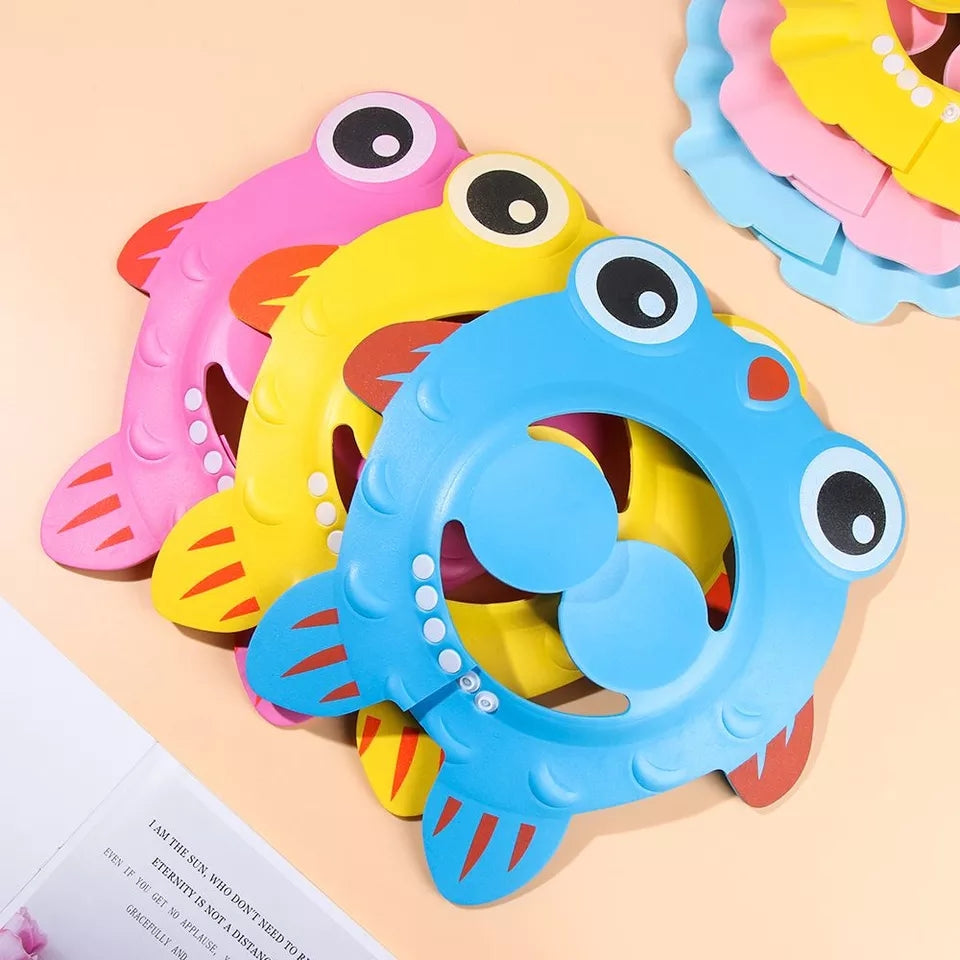 Bonnet de shampoing pour bébé en forme de cartoon