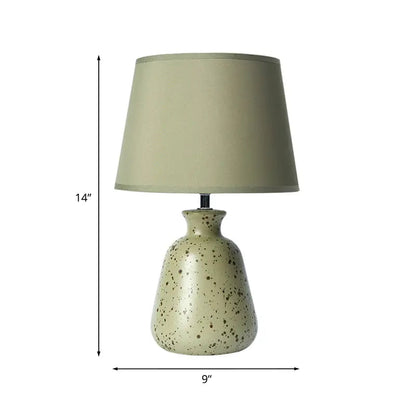 Lampe de Lecture en Céramique Rustique à 3 Pompes pour Table de Nuit