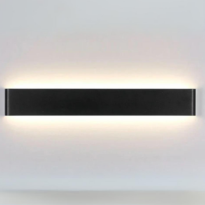 Applique murale LED nordique - Applique murale intérieure en aluminium brossé moderne