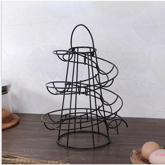 24Pcs Support à œufs en spirale